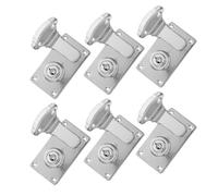 WOONEKY Set 6 Pezzi Chiusure Vintage per Valigie in Ferro, Serrature a Chiave Antiche per Casse e Portagioie, Chiusura di Sicurezza per Bagagli da Viaggio