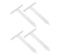 WOONEKY Set da 10 Molle di Sospensione per Persiane Avvolgibili, Accessori per Riparazione Giunto a Coda di Rondine, Piastre di Fissaggio per Tapparelle e Porte da Garage,