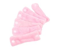 WOONEKY Set Di 6 Bigodini Per Da Notte in Pile Di Corallo Senza Calore Per Donne Per Arricciare Facilmente I in Base Al Tipo Di Capello
