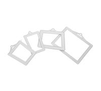 WOONEKY Set di Fustelle in Acciaio per Scrapbooking Cornice Rettangolare, Stencil per Decorazioni Fotografiche, Fustellatrice per Album e Biglietti Fai da Te, per Artigianato Creativo