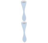 WOONEKY Set Per La Degli Occhi Da 2 Pezzi Massaggiante Cucchiaio Applicatore Per Maschera Viso Riduce Le Ombre Design Compatto