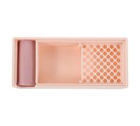 WOONEKY Set Strumenti per Modellare Argilla Polimerica con Contenitore Amido di Mais e Pennello Applicatore Kit Accessori per Scultura e Ceramica Morbida Custodia Compatta per Hobby