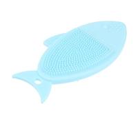 WOONEKY Spazzola Da Bagno Multifunzionale in Silicone A Forma Di Pesce Per Un Delicato Massaggio Del Cuoio Capelluto