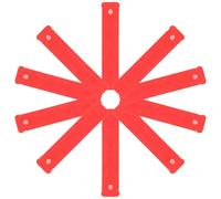 WOONEKY Spessori Di Plastica Per Livellamento Mobili e Tavoli Antiscivolo, Cunei Livellatori Multiuso Per Lavori Di Ristrutturazione Casa, Set Da 10 Pezzi in Pp Resistente Per Pavimenti Irregolari