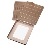 WOONEKY Stampo Multiuso alle Metallo Resistente Torrone Alte per in Temperature Piastra Grattugia, Teglia Forno per Pasticceria e Cucina Professionale