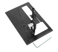 WOONEKY Supporto Angolare in Ferro per Smerigliatrice Angolare Base di Supporto Stabile per Utensili da Taglio per Uso Domestico Officina e Fabbrica Design Semplice e Colore Casuale