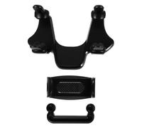 WOONEKY Supporto Facile per Auto da Retrovisore Specchietto Cellulare la Plastica Nera da Rimuovere e Non Ostruisce Visuale, per Navigazione Durante la Guida