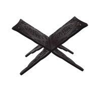 WOONEKY Supporto Libro Corano in Legno Pieghevole con Angoli Regolabili Porta Sacre Scritture Islamiche e Bibbia Organizer da Tavolo per Preghiera e Lettura Mensola Decorativa