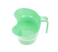 WOONEKY Tazza per Collutorio e Spazzolino per Anziani in Plastica capacità Design e Riutilizzabile per Pazienti Allettati e Uso Ospedaliero
