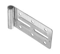 WOONEKY Top Bracket for Residential Doors in ferro argento, strong structure, ampia compatibilità, accessorio per garage e porte residenziali