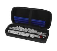 WOONEKY Triangolare di Tessere Domino Numeriche Gioco Strategico per Famiglie Viaggi e Feste con Tessere Triangolari Resistenti e Accessori Portatili per Intrattenimento Inclusivo