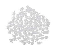 WOONEKY Ugelli Per Flacone Di Colla Per Ciglia 100 Pezzi Ricambio Bocca Bottiglia Per Extension Ciglia Materiale Durevole Uso Professionale Saloni Di Bellezza