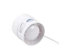 WOONEKY Ventilatore Da Condotto Bianco Da 4 Pollici Ventola Di Scarico Ultra Silenziosa Per Bagno Cucina E Wc Facile Da Installare Ventola Da Soffitto