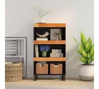 Woonisher Credenza 60x33x107 cm in Legno Massello di Acaciamobiletto mobili H6mobiletto soggiorno