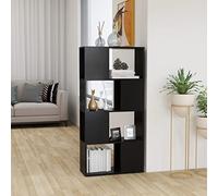 Woonisher Libreria/Divisorio Grigio 60x24x124,5 cm in Truciolatomobiletto mobili H6mobiletto soggiorno