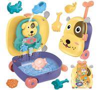 WOOPIE 3v1 Sabbiera Acqua Valigetta - Cagnolino