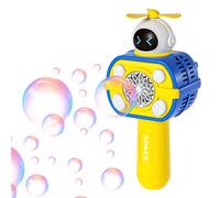 WOOPIE Astronaut macchina per bolle per bambini gialla