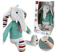 Woopie interattivo elefante di peluche con suono e luce