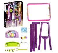 WOOPIE lavagna per bambini 3 in 1 magnetica, cancellabile a secco e disegno con la luce