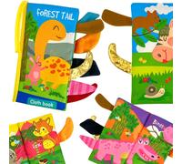 Woopie libro di stoffa per bambini Code del bosco