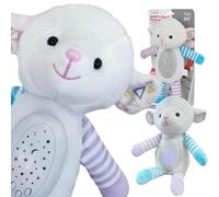 WOOPIE Pecora Interattiva di Peluche per Bambini 2 in 1 con Proiettore