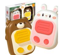 WOOPIE walkie-talkie per bambini coniglio e orsetto - set da 2 pezzi