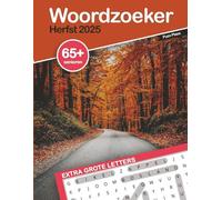 Woordzoeker herfst 2025: Extra Grote Letters Voor Senioren en Volwassenen