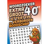 Woordzoeker met extra groot lettertype en verborgen boodschap: voor senioren met verminderd zicht