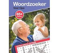Woordzoeker voor opa's: Extra Grote Letters Voor Senioren en Volwassenen