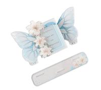 WOOSEO Elegante espositore multiuso con rose e gigli, robusto espositore in acrilico, accessorio per ufficio e casa, come descritto