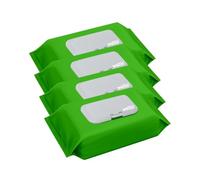 Woost - Set di 4 coperchi riutilizzabili per salviette, prolunga l'umidità delle salviette, riposizionabile fino a 100 utilizzi, adatti per salviettine per neonati, igiene, bellezza, uso domestico
