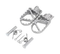 WOOSTAR 10mm Alluminio Motocicletta Pedane Sostituzione per 50cc 70cc 90cc 110cc 125cc Dirt Pit Bike