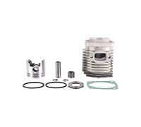 WOOSTAR 40mm Cilindro con Kit Fasce Elastiche Sostituzione per 2 Tempi 49cc 50cc Y-Zinger Jog Scooter Ciclomotore Dirt Pit Bike Go Kart