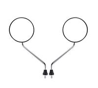 WOOSTAR 8mm Giro Specchietto Laterale Sostituzione per 50cc 70cc 90cc 110cc 125cc 150cc 200cc 250cc ATV Quad Scooter Pit Dirt Bike Ciclomotore Confezione da 2