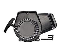 WOOSTAR Avviamento a Strappo Sostituzione per 2 Tempi 47cc 49cc Pocket Bike Mini Quad Pit Bike Scooter ATV Nero