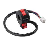 WOOSTAR Manubrio Moto 22mm 4 Funzione Giusto Interruttore Avviamento con Pulsante del Corno Sostituzione per 110cc 125cc 150cc 200cc 250cc ATV Quad Motociclo Dirt Pit Bike