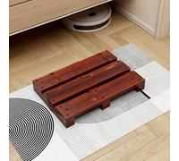 WooStool - Sgabello con poggiapiedi per comodino, bagno, cucina e gar, non richiede montaggio, design versatile e slish per la decorazione della casa