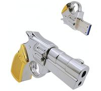 Wooteck USB Flash Drive, Bling Rhinestone Diamond Crystal glitter Lipstick case Shining Jewelry Necklace Old Skool Pro 64GB