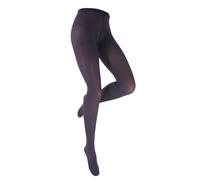 WOOTI TIGHTS collant CALZONE L PRUGNA, Calza in Microfibra, Coprente, Resistente, Morbida, Calda