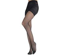 WOOTI TIGHTS collant donna CONTADINA NERO S, 20 den, con mutandina contenitiva, alza glutei