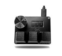 Wooting Osu O3c Keyboard featuring Magnetic Red Rapid Trigger Hall Switches Knob Screen and Copy Paste Shortcut (Black)