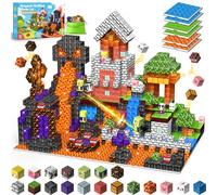 Wootoyz 150 Pezzi Costruzioni Magnetiche per Bambini, Giochi Bambini 3 4 5 6 Anni Cubi Magneti Bambini Regalo Bambino Bambina 3-6 Anni Blocchi Magnetici Building Blocks