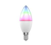 Woox 703567 Lampadina LED E14 470lm Smart Controllo Vocale Alexa, R9075 Classe F Bianco