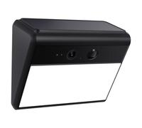 Woox Telecamera da Esterno Solare con Lampada a Parete, 2K Telecamera WiFi Esterno Senza Fili con Batteria, Rilevamento IA persone/animali/veicoli, Visione Notturna a Colori, IP65, Wi-Fi 2,4 GHz