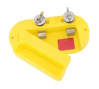 WOOXGEHM Interruttore Elettrico per Recinzioni per Il Bestiame, Rompitore di Recinzioni Elettriche Portatile, Tenditore di Recinzioni in Plastica Unipolare per Una Lavorazione Ottimale del Terreno