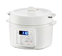 Woozoo, Multicooker con pentola a pressione e cuoci riso, 12-in-1, 6 modalità manuali, 6 menu predefiniti, Sotto pressione, temperatura, lento, vapore, bollitore, riscaldamento -PC-MA3 - Bianco