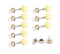 Wopanxye 8 Set 25mm Viti Decorative per Specchi, Chiodi Decorativi con Viti, Tappi e Tappi di Gomma per Specchi, Copribulloni per Decorazione di Tavolini da Tè, Armadi, Cornici per Immagini, Pannelli