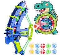 Wopie set divertente per freccette con ventose Dino 2v1