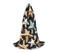 WOPQS Conchiglia Stella Marina Capo Con Cappuccio Per Adolescenti Carnevale Halloween Mago Costume