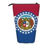 WOPQS Missouri State Flag - Astuccio verticale retrattile, per cancelleria e cancelleria